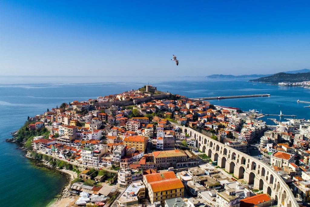 Miramar House — sea view from Old Town Kavala
